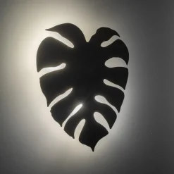 Monstera vegglampe