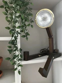 Mr. Wattson bordlampe, Limited Edition - Svart og messing