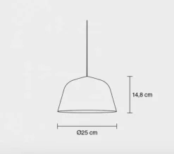 Muuto Ambit takpendel Ø25 cm