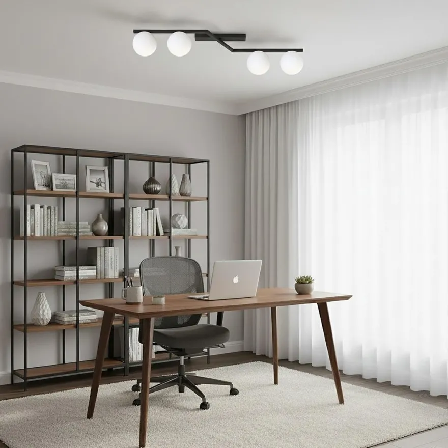 Naton taklampe 4-lys