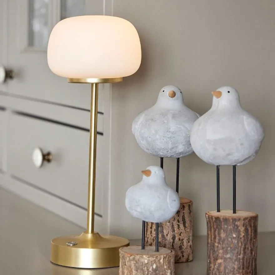 Nellie bordlampe - Oppladbar