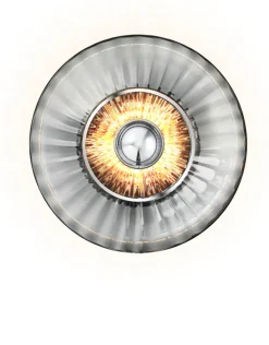 New Wave Optic 26 Wall Lamp - Klar