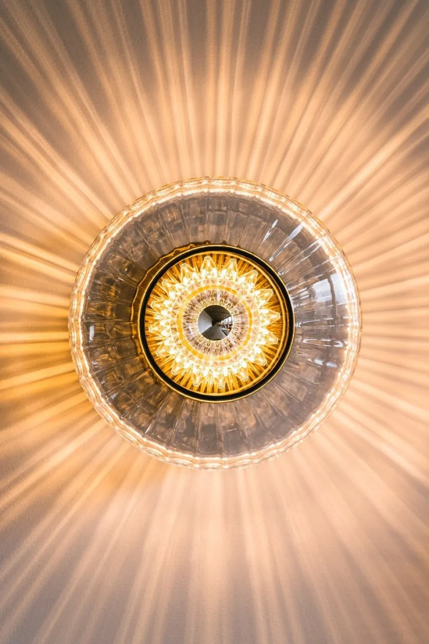 New Wave Optic XL Wall Lamp - Klar
