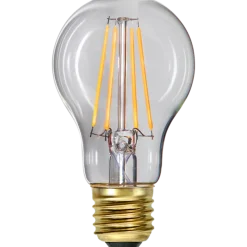 Normal E27 Filament LED 7W 2100K 60 mm dimbar - Klar