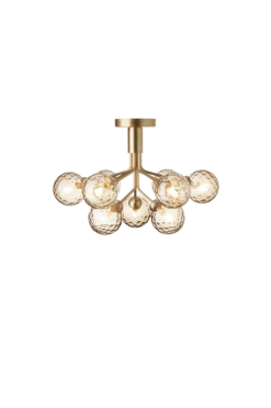 Nuura Apiales 9 ceiling messing/optic glass