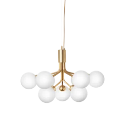 Nuura Apiales 9 messing/opal