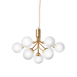 Nuura Apiales 9 messing/opal