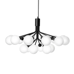 Nuura Apiales 18 satin svart/opal