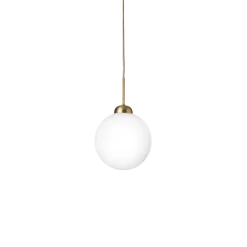 Nuura Apiales 1 taklampe - messing / opal
