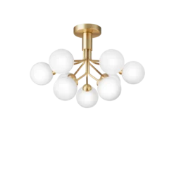 Nuura Apiales 9 taklampe messing/opal