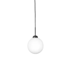 Nuura Apiales 1 taklampe - Satin svart/ opal