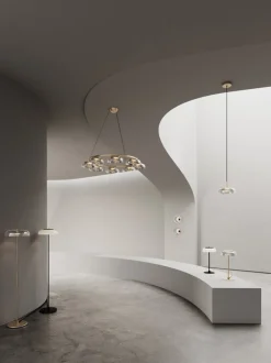 Nuura Blossi gulvlampe svart