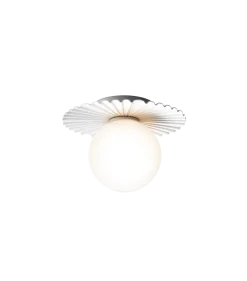Nuura Liila Muuse vegglampe/taklampe - small - Hvit / opal