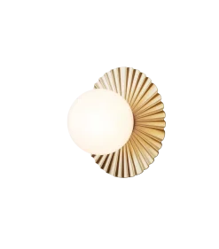 Nuura Liila Muuse vegglampe/taklampe - small - nordic gold / opal
