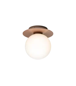 Nuura Liila 1 utendørslampe - mørk bronse/opal