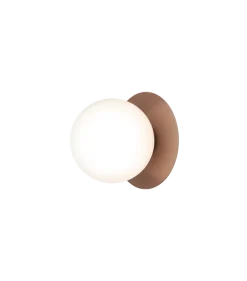 Nuura Liila 1 utendørslampe - mørk bronse/opal