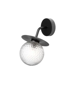 Nuura Liila utendørslampe - svart/optikk