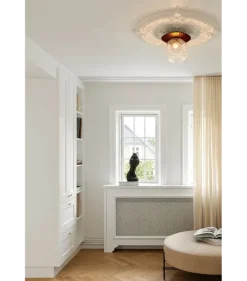 Nuura Liila 1 vegglampe/taklampe - large - bronse / optikk