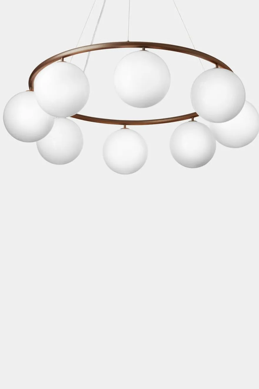 Nuura Miira 8 circular bronse / opal