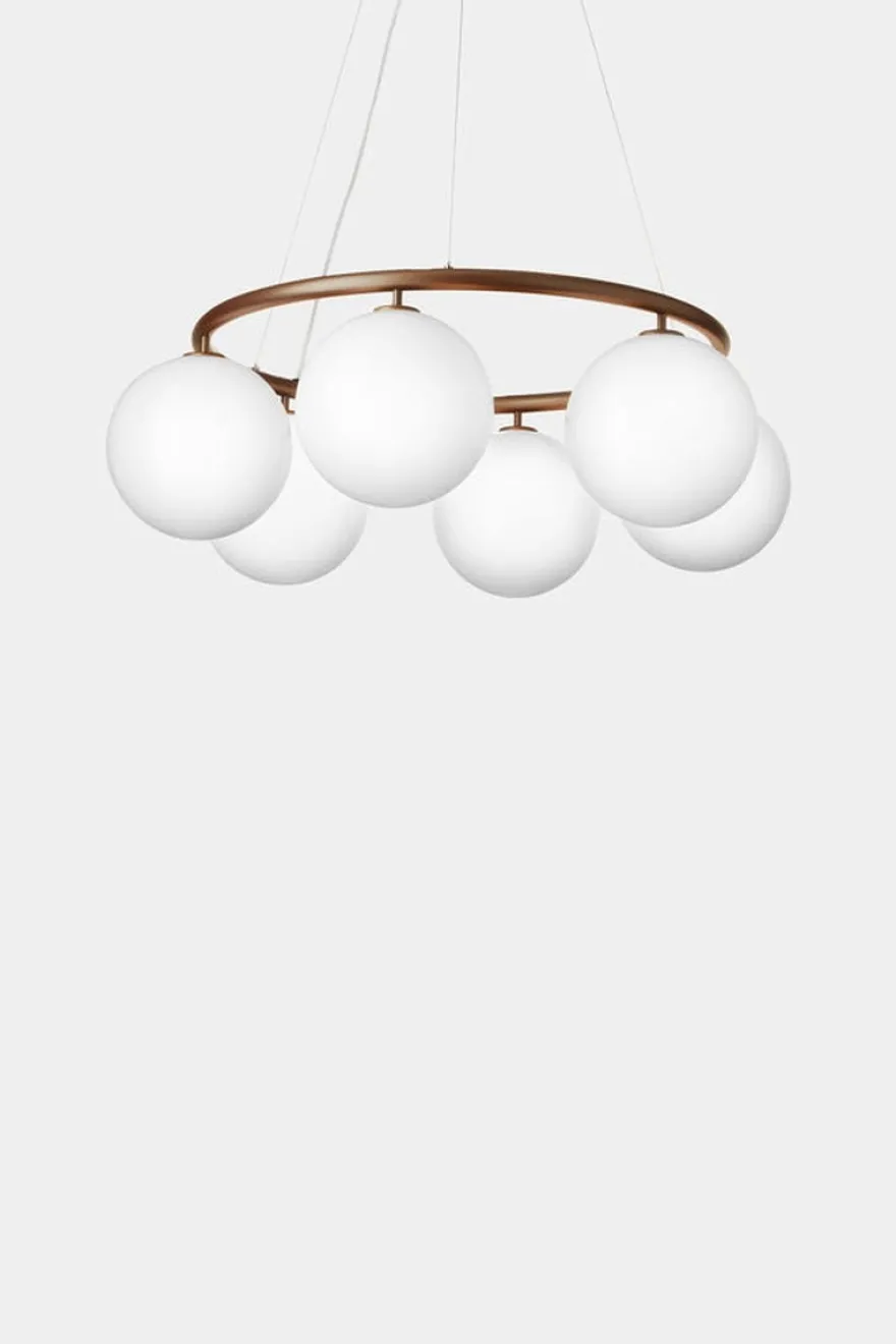 Nuura Miira 6 circular bronse / opal