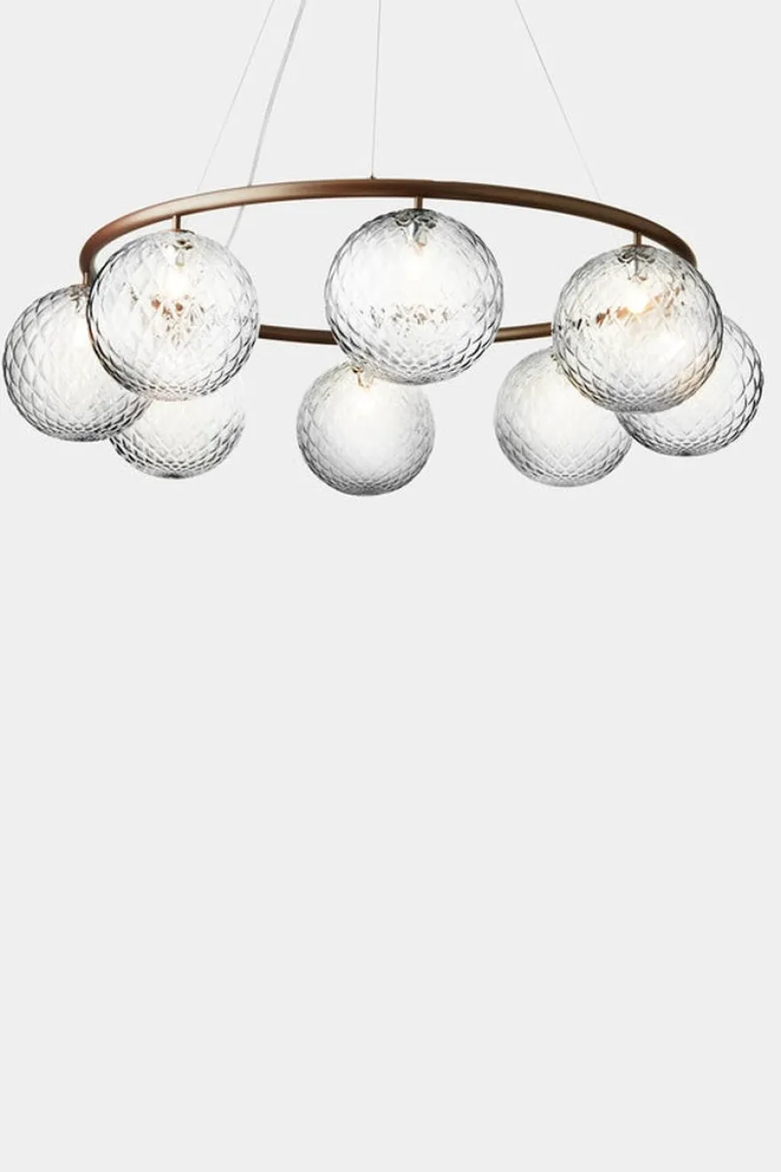 Nuura Miira 8 circular bronse / optikk