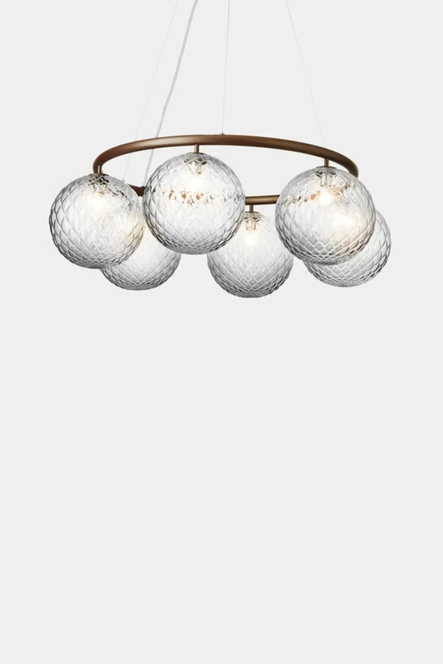 Nuura Miira 6 circular bronse / optikk