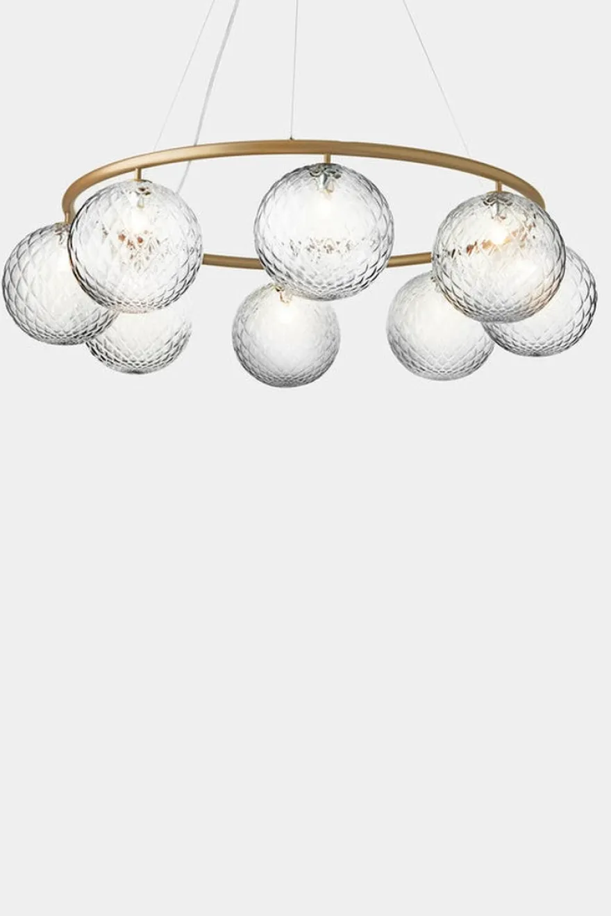 Nuura Miira 8 circular messing / optikk