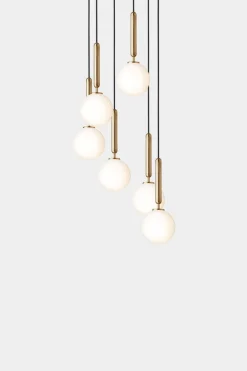 Nuura Miira 6 messing / opal