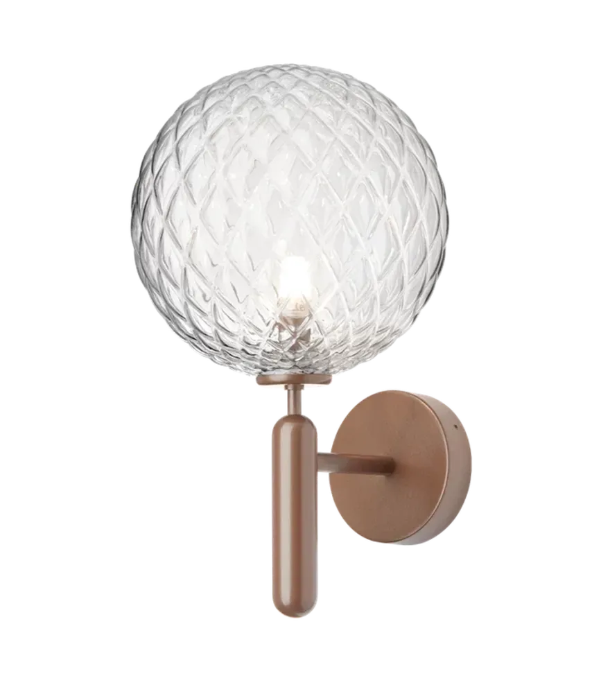 Nuura Miira utendørslampe - bronse / optikk