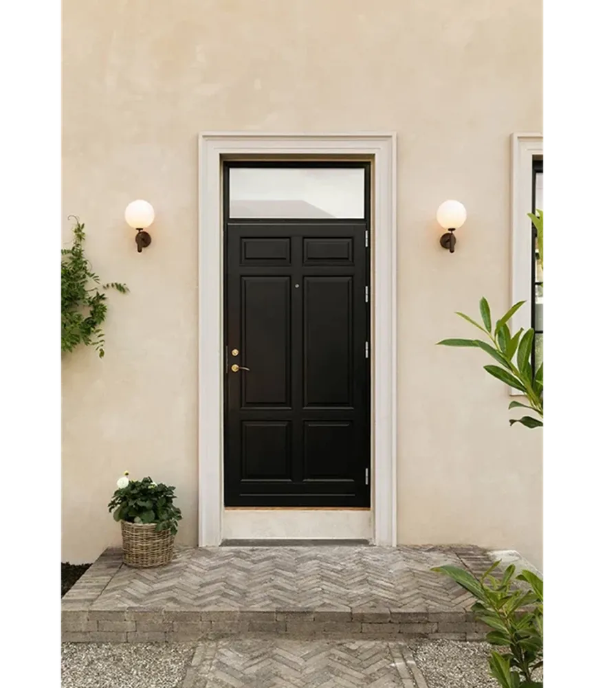 Nuura Miira utendørslampe - bronse / opal