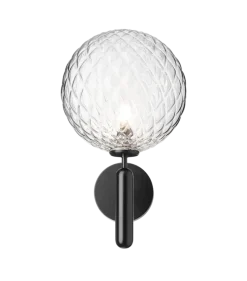 Nuura Miira utendørslampe - svart / optikk