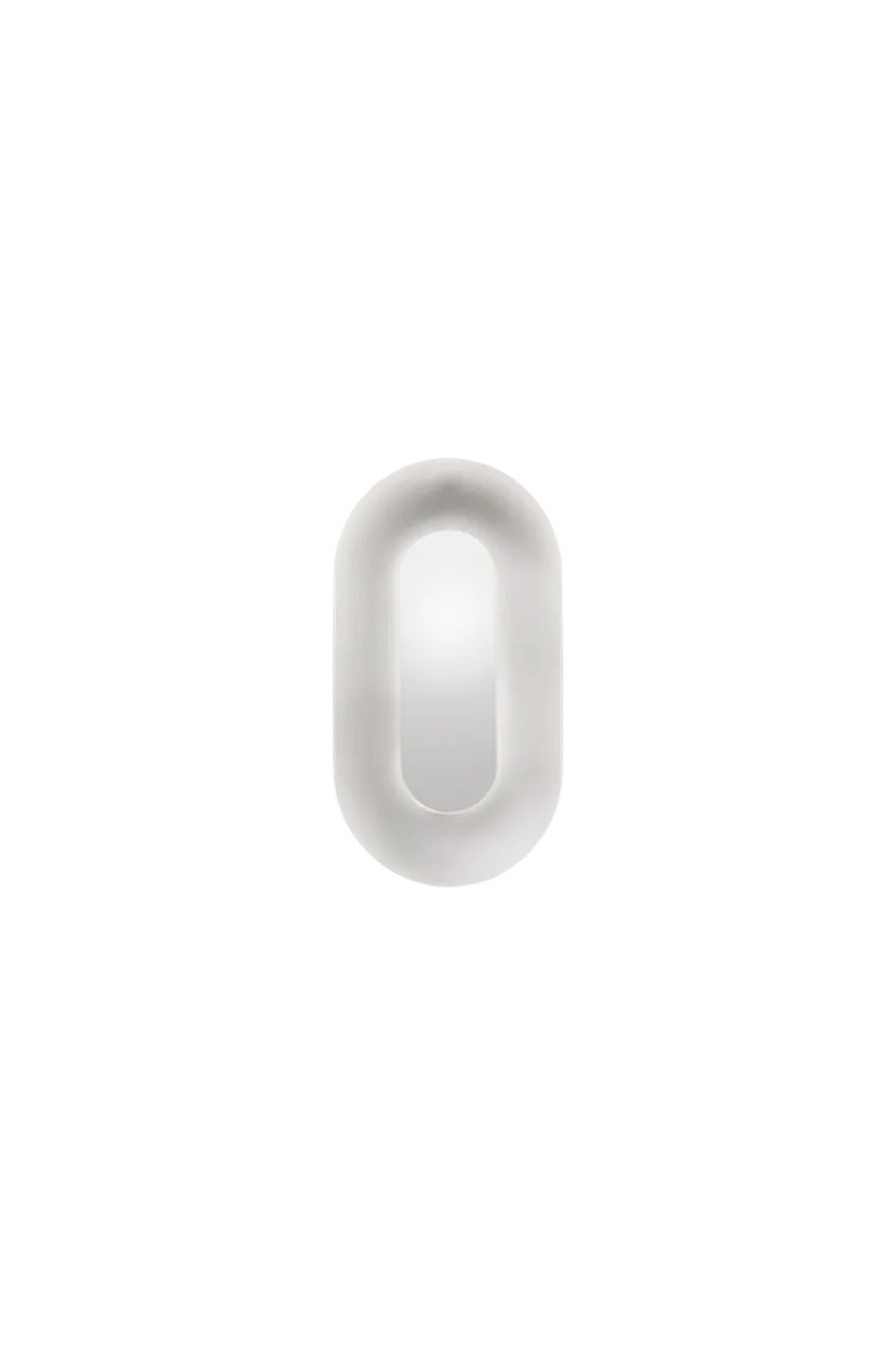 Nuura Sasi Small vegglampe - Sølv
