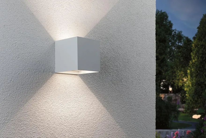 Nyara oppladbar vegglampe opp/ned lys med sensor