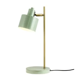 Ocean bordlampe - Oliven/Messingfarget