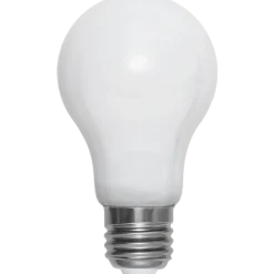 Opalhvit dimbar E27 LED 5W 60mm