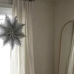 Oslo Julestjerne 60 cm Grå