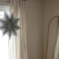 Oslo Julestjerne 60 cm Grå
