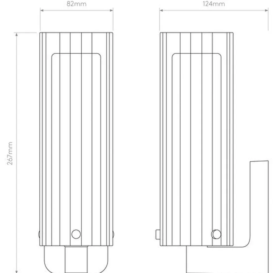 Ottavino vegglampe IP44 - Krom