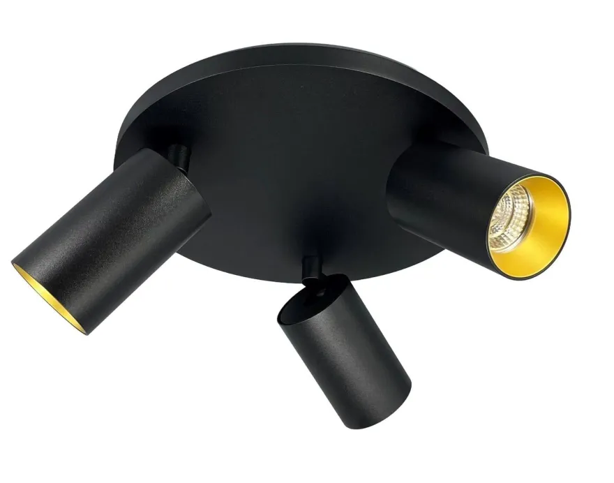 Oz K3 rund taklampe 3-lys GU10