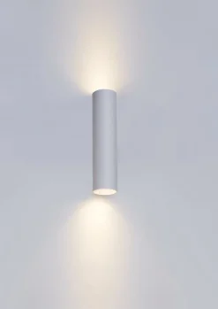 OZ K2 vegglampe opp/ned lys - Hvit