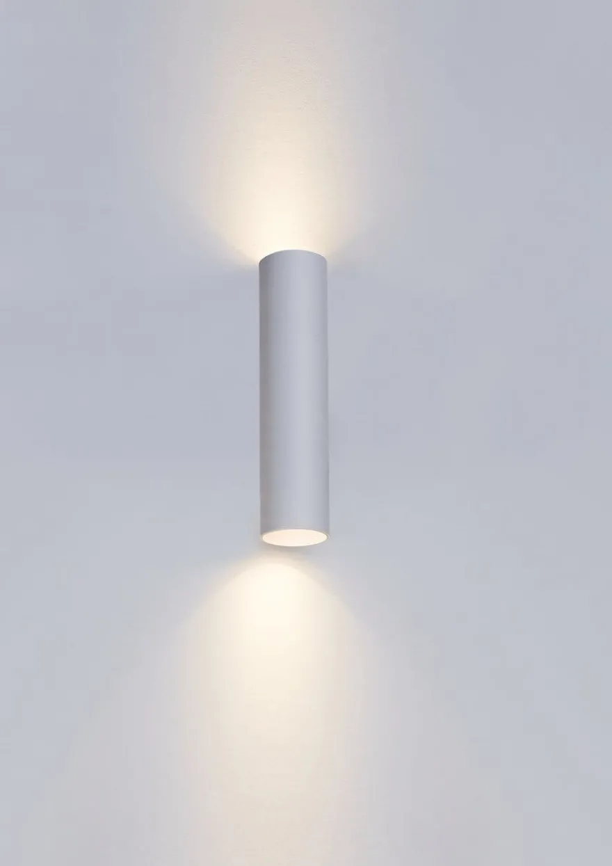 OZ K2 vegglampe opp/ned lys - Hvit