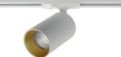 Oz spotskinne 4 spotter 2 meter - Pure white/Svart