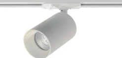 Oz spotskinne 3 spotter 1 meter - Pure white/Svart