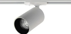 Oz spotskinne 3 spotter 1 meter - Pure white/Svart
