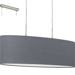 Pasteri taklampe 75 - Grå