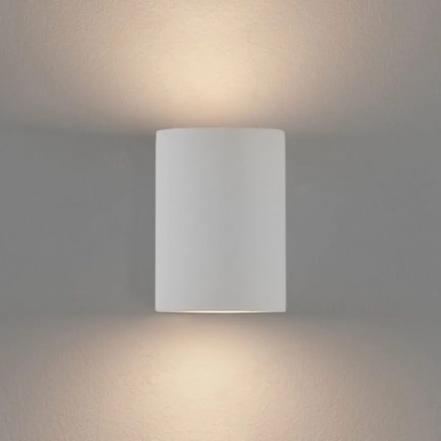 Pero vegglampe opp/ned IP20 G9 - Hvit