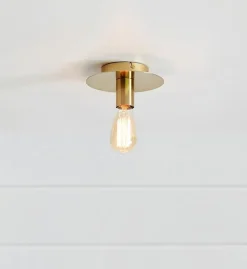 Piatto taklampe - Messingfarget - Messing