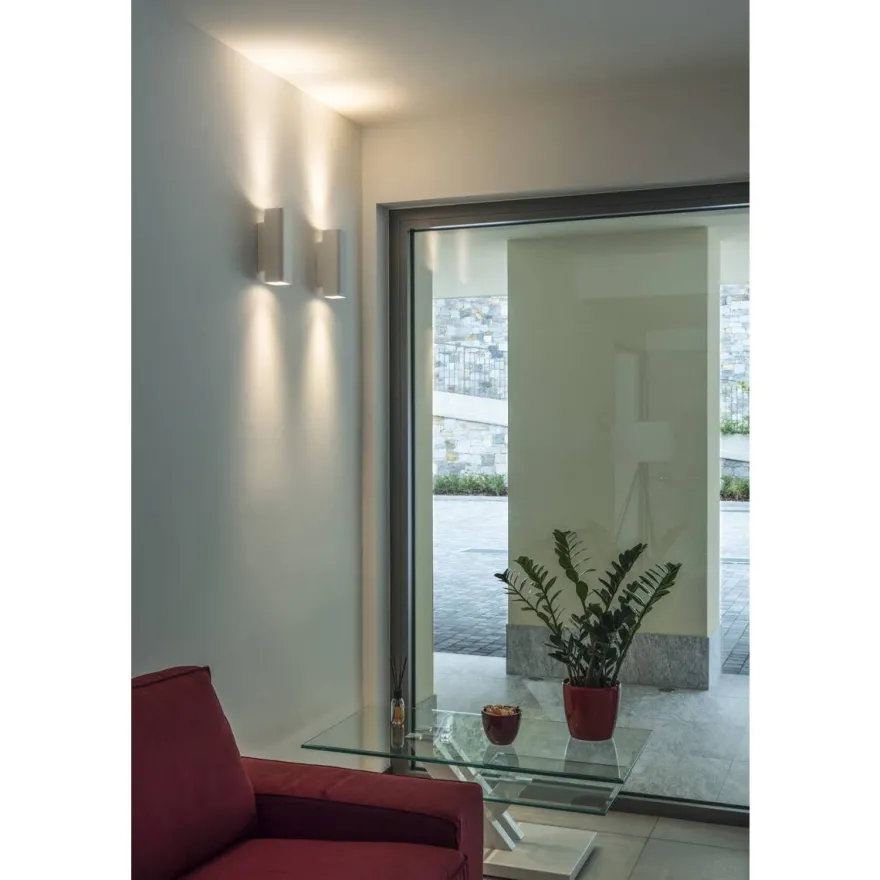 Plastra vegglampe opp/ned lys GU10
