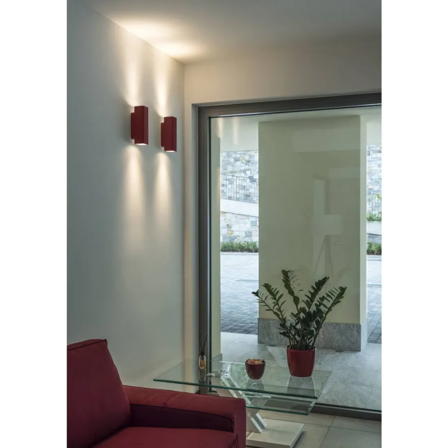 Plastra vegglampe opp/ned lys GU10