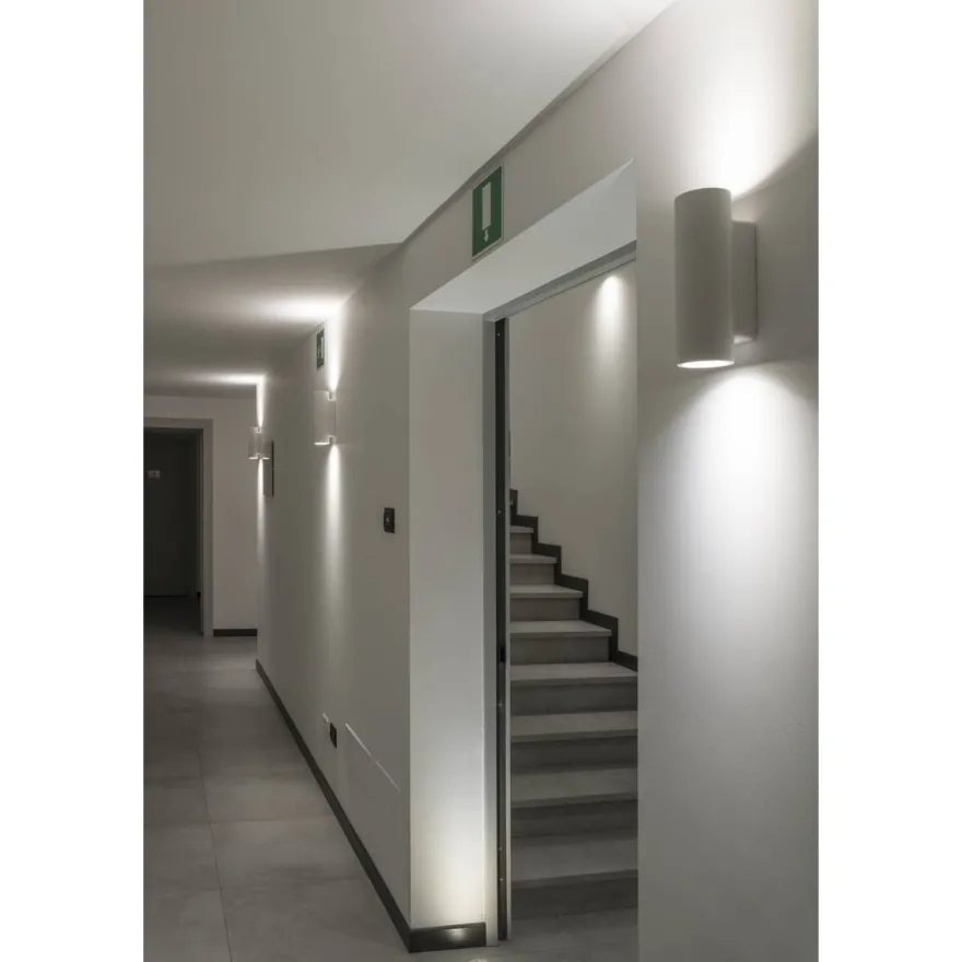 Plastra vegglampe opp/ned lys GU10